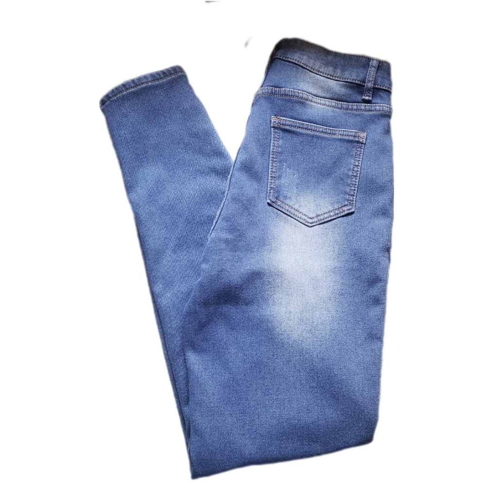 Flannel Lined Blue Jeans- Sz M